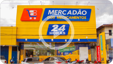 Fachada Mercadão dos Medicamentos BR